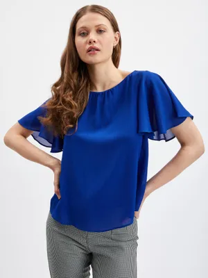 Produktbild von Orsay Blaue Damenbluse 601078555000__36