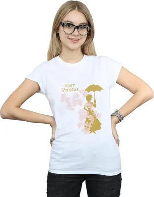 Produktbild von Mary Poppins - T-Shirt für Damen BI1475 (L) (Weiß)