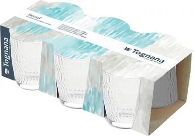 Obrázek produktu pro Tognana SEOUL Sada 6 sklenic transparentních 310 ml
