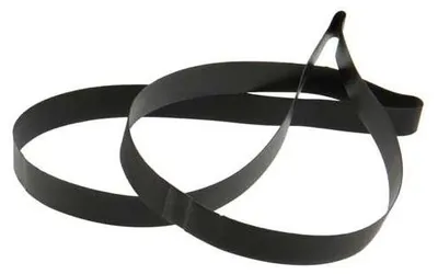 Produktbild von Dekogummi Schwarz - 30.5cm (50 Stück) [12CVLBK]