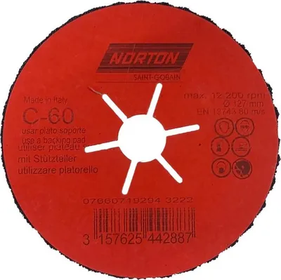 Productafbeelding van Semi-flexibele schijf Norton Cp Flex 127 mm P.60