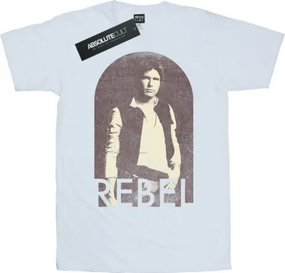 Produktbild von Star Wars - "Rebel" T-Shirt für Damen BI44632 (M) (Weiß)