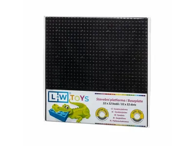 Image de L-W Toys Plaque de base 32x32 noir
