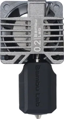 Obrázok produktu pre Bambu Lab 0,2 mm kompletná zostava horúceho nadstavca s nerezovou dýzou - X1/X1C