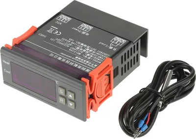 Produktbild von MH1210A Mini-Digital-LED-Thermostat Temperaturregler mit Sensorfühler (DC12V)