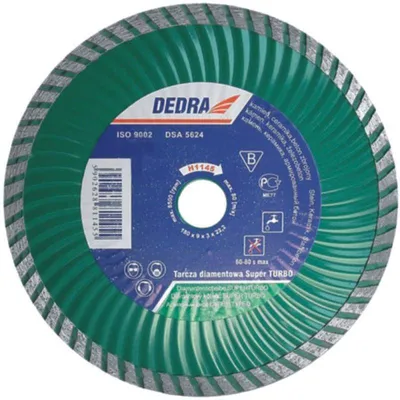 Immagine prodotto di DEDRA Disco diamantato Super Turbo 115 mm/22,2 - H1142