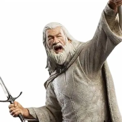 Image de Le Seigneur des Anneaux - Figurine Gandalf le Blanc Figures of Fandom