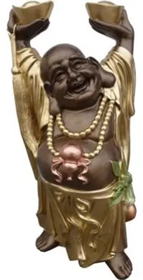 Produktbild von Glücks Buddha Deko Figur Statue Skulptur 88 cm Figuren Statuen Skulpturen (B74)