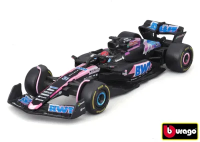 Image de Bburago 1:43 Race Formula F1 - Bwt Alpine F1 Team A524 (2024) #31 (esteban Ocon) - Avec Pilote Et D