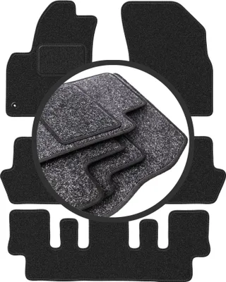 Produktbild von ANTHRA Autofußmatten für: Citroen C4 Grand Picasso 7-Sitzer (2006-2013)