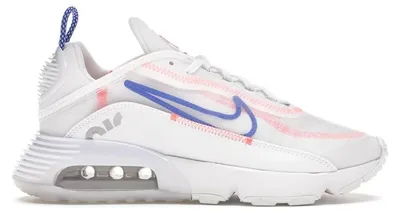 Produktbild von Nike Air Max 2090 White Flash Crimson Racer Blue (Women's) - EU 35.5