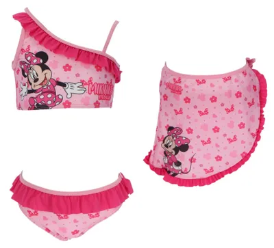 Produktbild von Minnie Mouse Bikini + Sarong