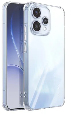 Produktbild von Avizar, Hülle für Oppo Reno 15 aus Silikon mit verstärkten Ecken, Transparent
