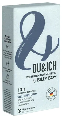 Immagine prodotto di DU & ICH di Billy Boy. Ampio spazio. 11 preservativi