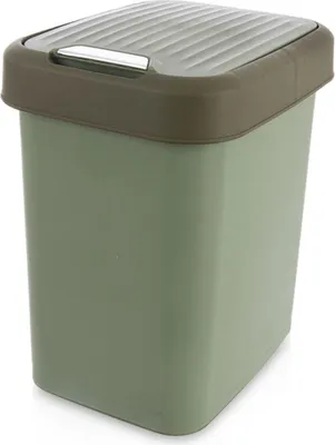 Obrázok produktu pre Plastový odpadkový kôš zelený 12 l