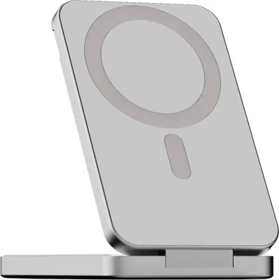 Produktbild von LINQ LQWPS082, 8000 mAh, Kabelloses Aufladen, 5 W, Silber