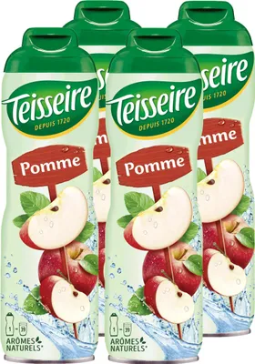 Produktbild von Teisseire Getränke-Sirup Apfel 600ml - Intensiv im Geschmack (4er Pack)