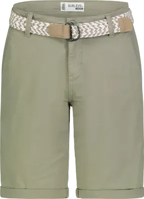 Produktbild von Sublevel Bermuda Shorts mit Gürtel und Gesäßtaschen Größe: S