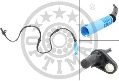Produktbild von OPTIMAL ABS Sensor Raddrehzahl Vorne für BMW 7 (E65, E66, E67) 06-S242