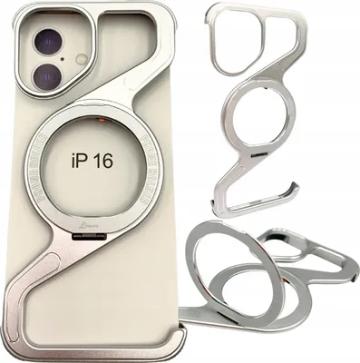 Obrázek produktu pro Pouzdro pro iPhone 16 Pancéřované kovové pouzdro Magsafe s titanovým držákem