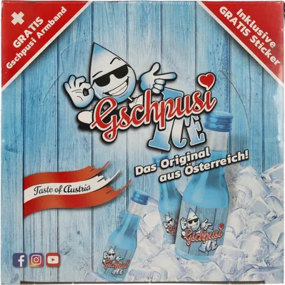 Produktbild von Gschpusi Ice 20% Vol. 25x0,02l mit Sticker
