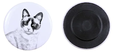Obrázek produktu pro Sněžný chodec magnet s velkým kotětem Art-Dog
