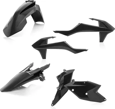Zdjęcie produktu dla Zestaw owiewek ACERBIS Black 6 części do KTM