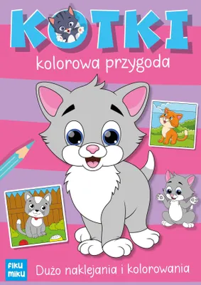 Produktbild von Kolorowanka z wykrojnika FIKU MIKU Kotki