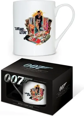 Produktbild von James Bond - Kaffeebecher "Live And Let Die" PM2337 (Einheitsgröße) (Weiß)