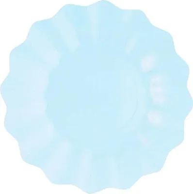 Produktbild von 8 Light Blue Passion Pappteller 21cm