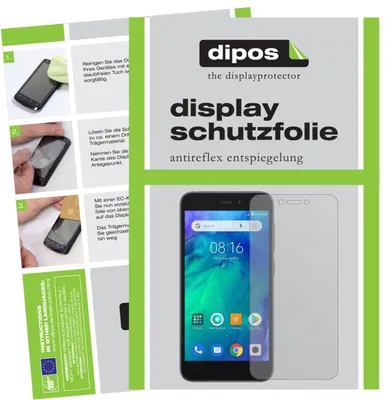 Produktbild von 6x Schutzfolie für Xiaomi Redmi Go matt Displayschutzfolie Folie Display Schutz