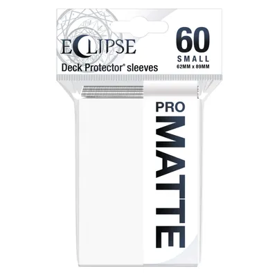 Produktbild von Ultra Pro Eclipse Matte Small Kartenhüllen 60 Einheiten Durchsichtig  Durchsichtig One Size