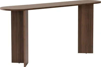 Produktbild von Holzkonsole "Sira" – 150 x 35 x 75 cm – Nussbaum