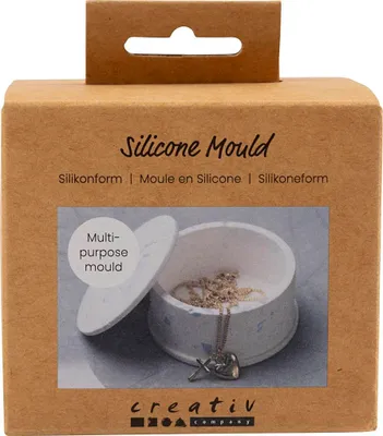 Produktbild von Creativ Company Silikonformen, Topf mit Deckel, H: 4,5 cm, T 7,5 cm, 1 Stück 1 Box