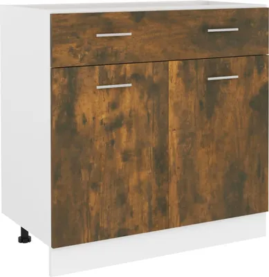 Obrázek produktu pro vidaXL Spodní skříňka se zásuvkou Lyon kouřový dub 80x46x81,5 cm