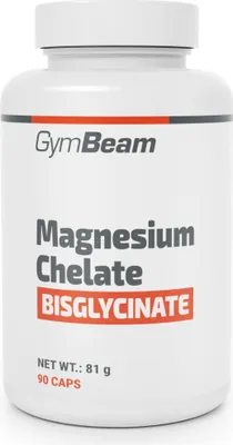 Immagine prodotto di Magnesio chelato GymBeam - Capsule ad alto dosaggio, 225 mg per dose giornaliera, supporta la funzione muscolare, la salute mentale e il sistema nervoso, riduce l'affaticamento, è importante per la produzione di energia