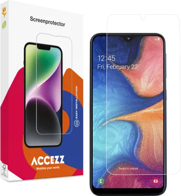 Image de Accezz Protecteur d'écran en verre trempé pour Samsung Galaxy A20e