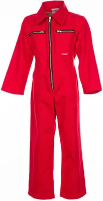 Produktbild von Planam Kinder Rallye-Kombination Gr. 122/128 mittelrot