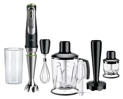 Immagine prodotto di Braun MultiQuick 9 MQ 9147X 0,6 L Frullatore a immersione 1200 W Nero, Acciaio inox