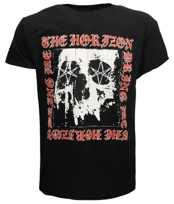 Immagine prodotto di Maglietta Bring Me The Horizon con logo metal e teschio  Merchandising ufficiale - XL
