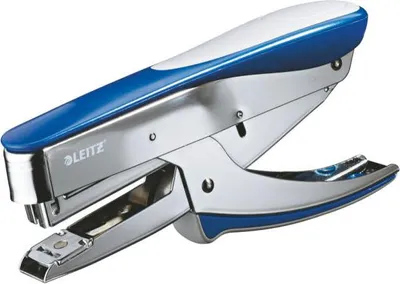 Obrázek produktu pro Leitz 55450033, 15 listy, Modrá, Metalická, P2, Kov, Plast, 4,35 cm, Vršek