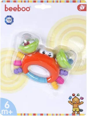 Produktbild von BEB Babyrassel Sandkrabbe