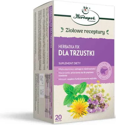 Produktbild von Tee für Bauchspeicheldrüse fix 20*2g HERBAPOL KRAKÓW