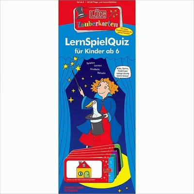 Produktbild von LÜK-Zauberkarten LernSpielQuiz