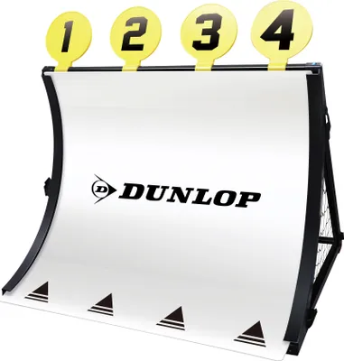 Obrázok produktu pre Dunlop Voetbaldoel - 4 v 1 - S voetbalom, pompom, šatkou a haringami - 78 x 75 x 58 cm