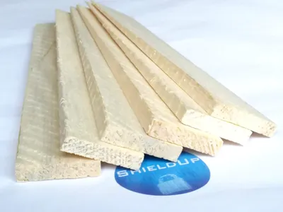 6er-Pack Holzkeile 200x35 mm, Kiefer