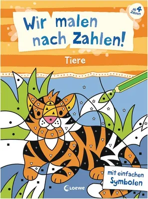 Produktbild von Loewe Wir malen nach Zahlen! - Dinosaurier