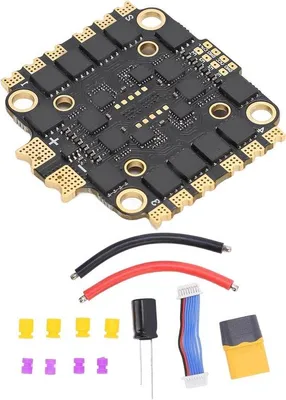 Obrázek produktu pro Elektronický regulátor otáček 4 v 1, 45 A, pro FPV kvadrokoptéry a drony 2–6S – montážní příslušenství