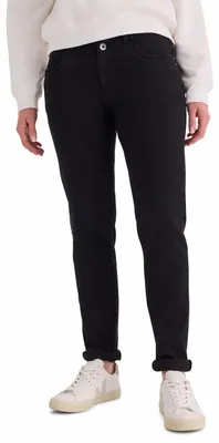 Produktbild von Stooker Women DAVOS THERMO Damen 5-Pocket-Jeans Boyfriend Fit 40 (Länge 30) black denim