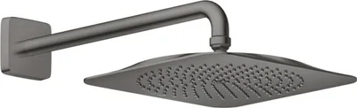 Productafbeelding van AXOR Citterio C douchekop 270/270, 1 straal, met douchearm, gepolijst zwart chroom
